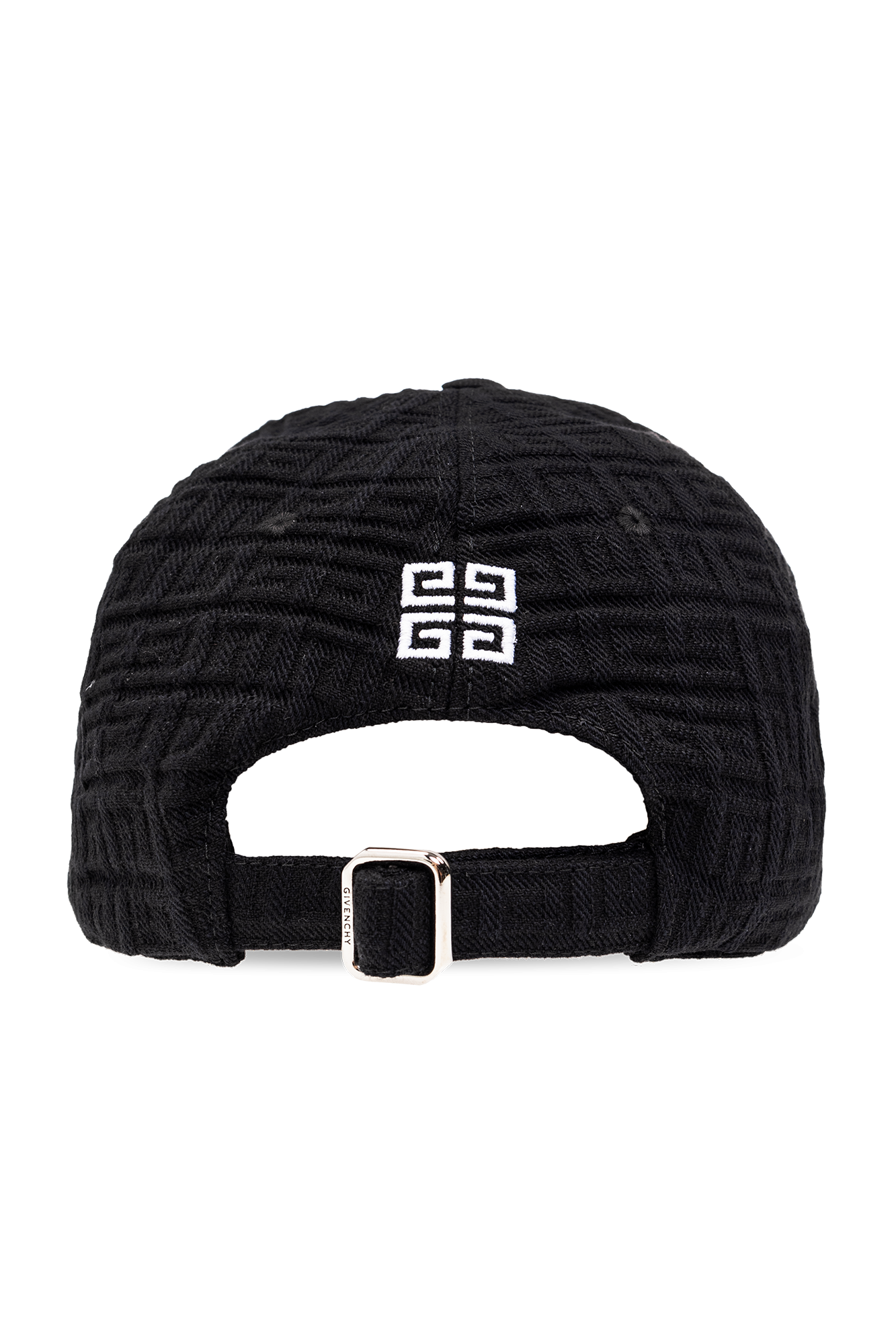 Givenchy キャップ GIVENCHY embroidered cap in twill in - black | Givenchy US